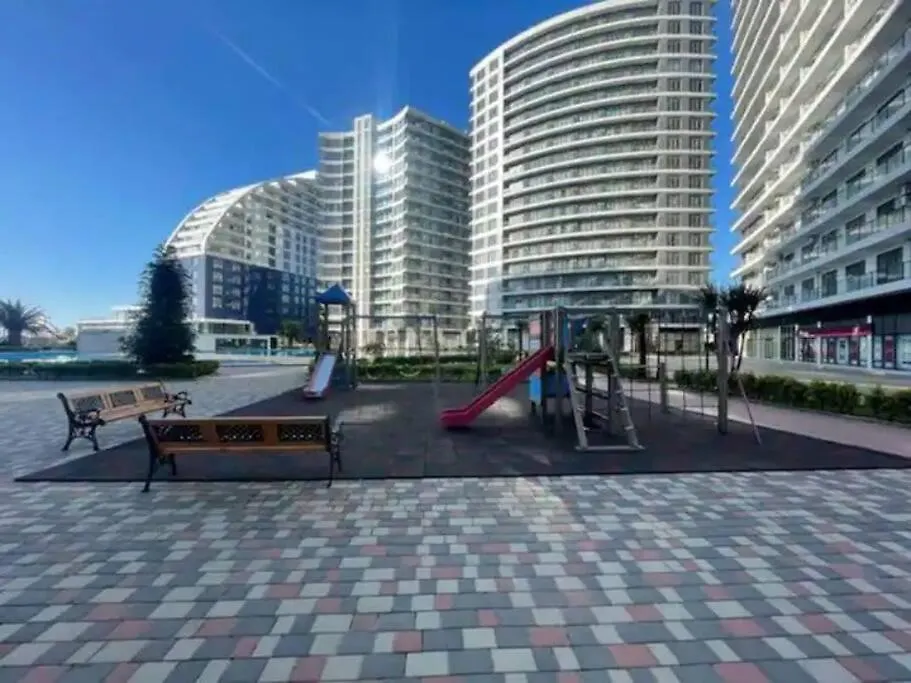 شقة Gg Home - New Studio In White Sails With View On 13Th Floor باتومي